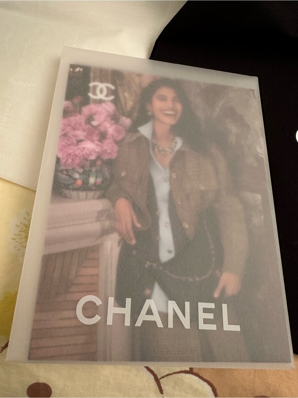 Chanel postcard set of 5 fall winter collection 2026